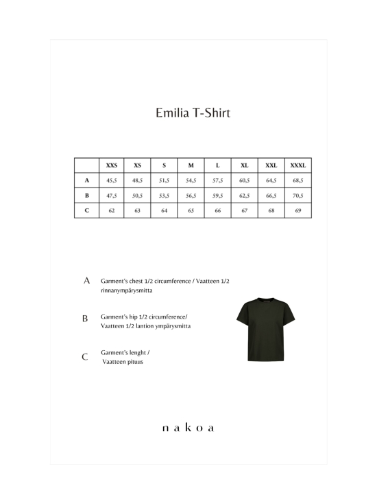 Nakoa - Emilia T-Shirt, Greige - GREIGE | Stockmann - photo 8