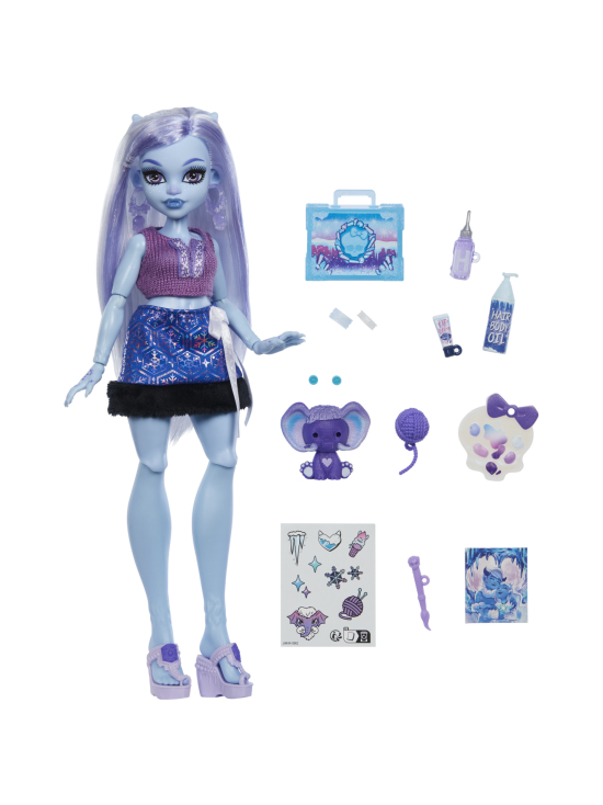 MONSTER HIGH - MONSTER HIGH Beauty Secrets -ylätysnukke, Abbey | Stockmann - photo 3