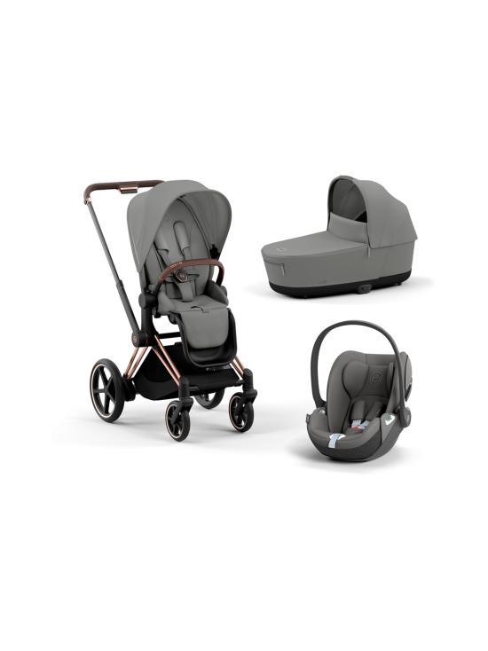 CYBEX - Cybex ePriam yhdistelmävaunut ja turvakaukalo (Rosegold) - MIRAGE GREY - photo 3 CYBEX - Cybex ePriam yhdistelmävaunut ja turvakaukalo (Rosegold) - MIRAGE GREY | Stockmann - photo 3