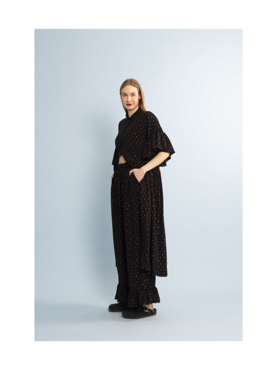 Miia Halmesmaa - FLIRTY- MEKKO pitkä, KULTAHIPPU - MUSTA | Stockmann - photo 7