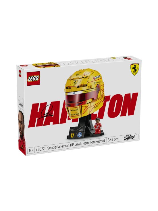 LEGO EDITIONS - LEGO Editions Formula 1 Scuderia Ferrari HP -kypärä – Lewis Hamilton 43022 | Stockmann - photo 1