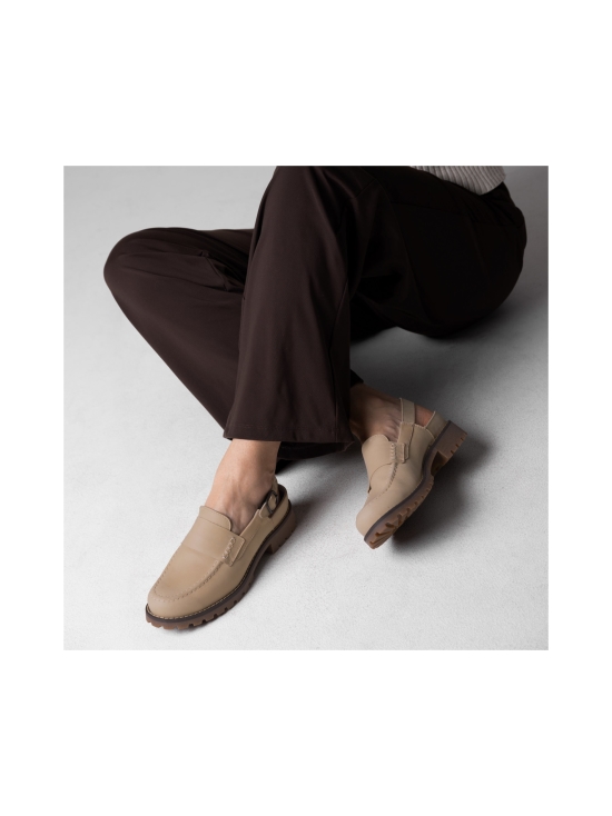 Pomar - TATAR slingback-loaferit - BEIGE NAPPA/TAN SOLE | Stockmann - photo 2