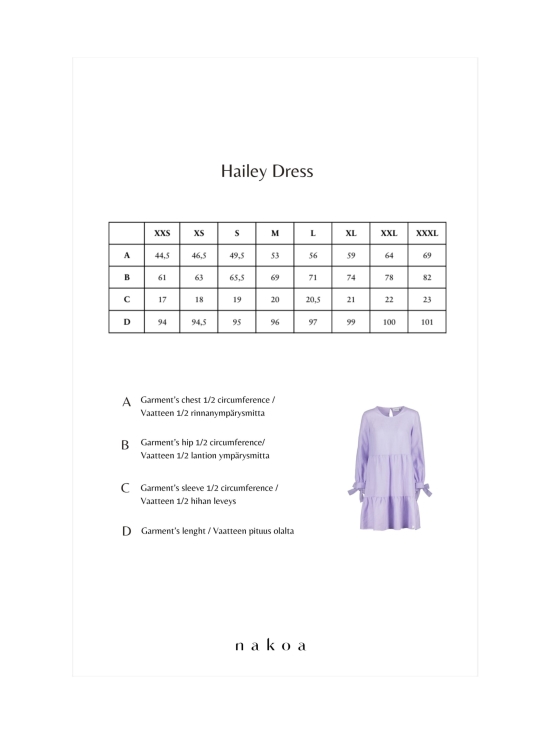 Nakoa - Hailey Dress, Powder Pink - POWDER PINK | Stockmann - photo 3