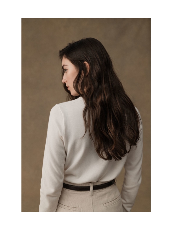 Berkeley - W's Brockton Cotton Crew -puuvillaneule - OFFWHITE | Stockmann - photo 2