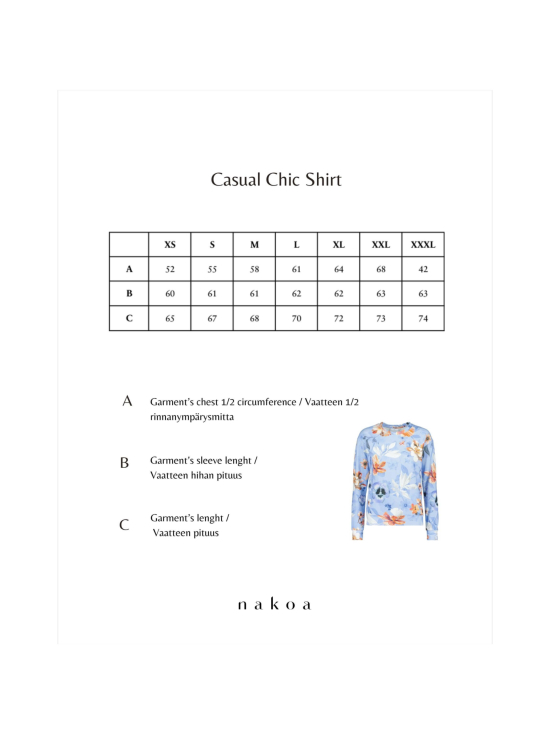 Nakoa - Casual Chic Print Shirt, Serein - SEREIN - photo 6 Nakoa - Casual Chic Print Shirt, Serein - SEREIN | Stockmann - photo 6