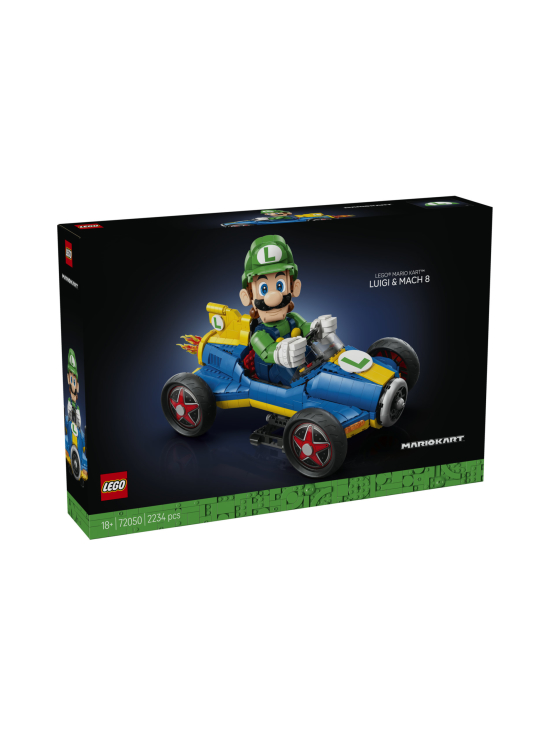 LEGO SUPER HEROES - LEGO Super Mario Mario Kart™ – Luigi ja Mach 8 72050 | Stockmann - photo 1
