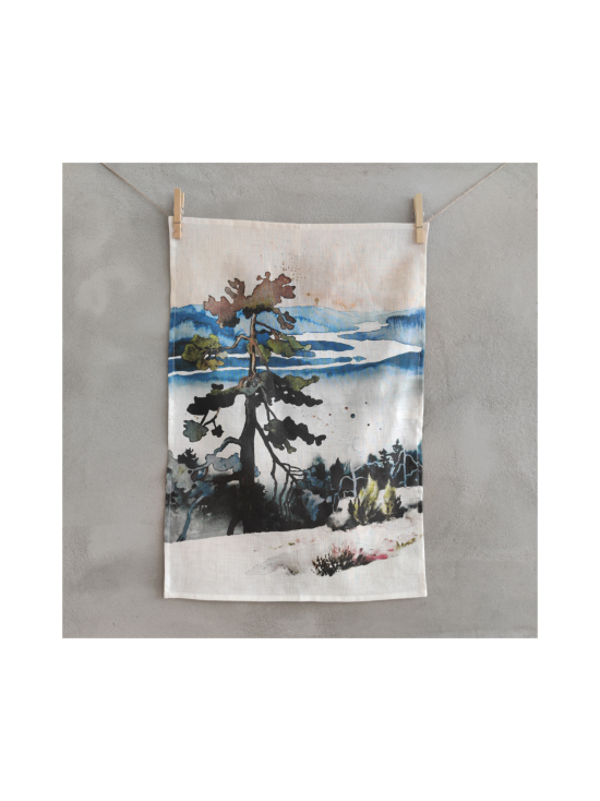 ESTER VISUAL - Pellava-keittiöpyyhe Kuninkaanlaavu 45×65 cm - MONIVÄRINEN PRINTTI - photo 2 ESTER VISUAL - Pellava-keittiöpyyhe Kuninkaanlaavu 45×65 cm - MONIVÄRINEN PRINTTI | Stockmann - photo 2