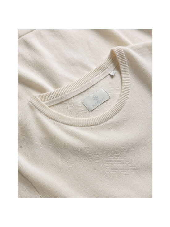 Berkeley - W's Brockton Cotton Crew -puuvillaneule - OFFWHITE | Stockmann - photo 2