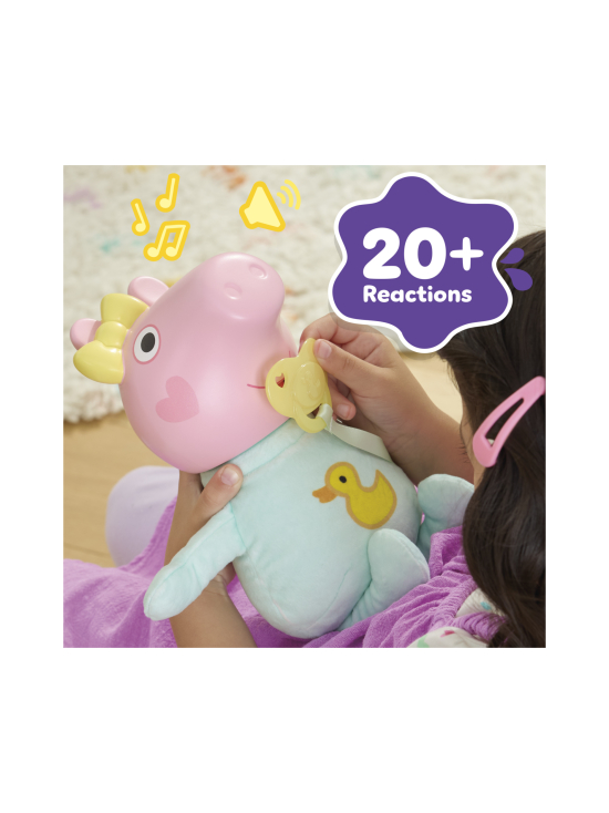 PEPPA PIG - PEPPA PIG interaktiivinen Evie-nukke Röhkitään ja halataan | Stockmann - photo 8