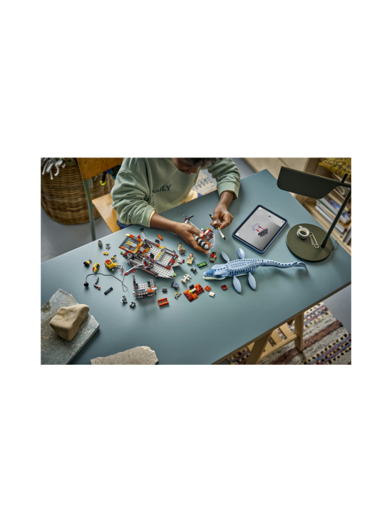 LEGO JURASSIC WORLD - LEGO Jurassic World Mosasaurus-dinosaurus hyökkää veneen kimppuun 77983 | Stockmann - photo 4