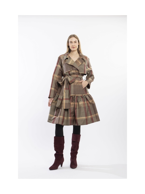 Miia Halmesmaa - SILKKI TAKKIMEKKO, RUUTU - RUSKEA | Stockmann - photo 5