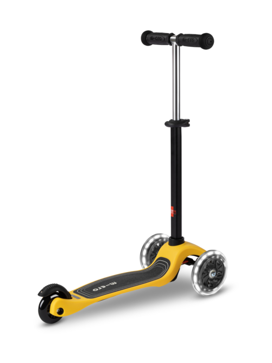 MICRO - MICRO Potkulauta Mini Deluxe Lite LED-valoilla, keltainen | Stockmann - photo 2