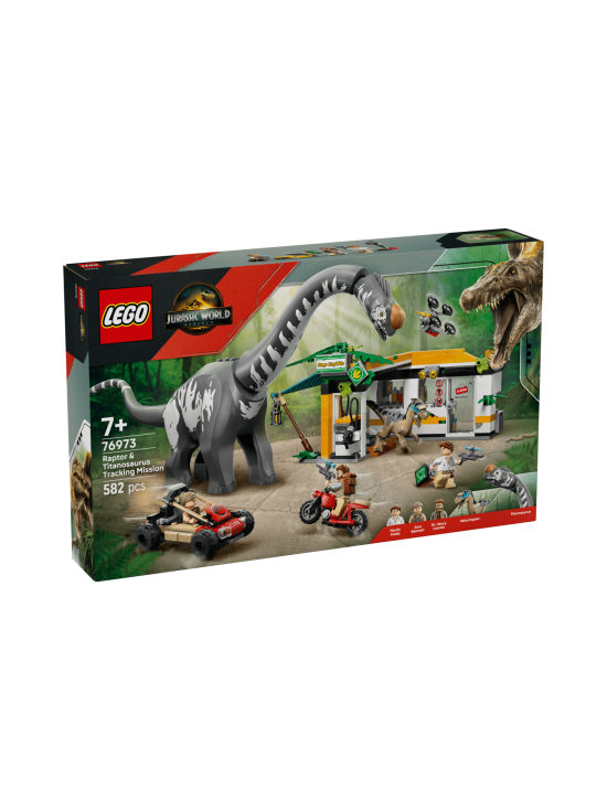 LEGO JURASSIC WORLD - LEGO Jurassic World Raptorin ja Titanosauruksen jäljillä 76973 - photo 1 LEGO JURASSIC WORLD - LEGO Jurassic World Raptorin ja Titanosauruksen jäljillä 76973 | Stockmann - photo 1