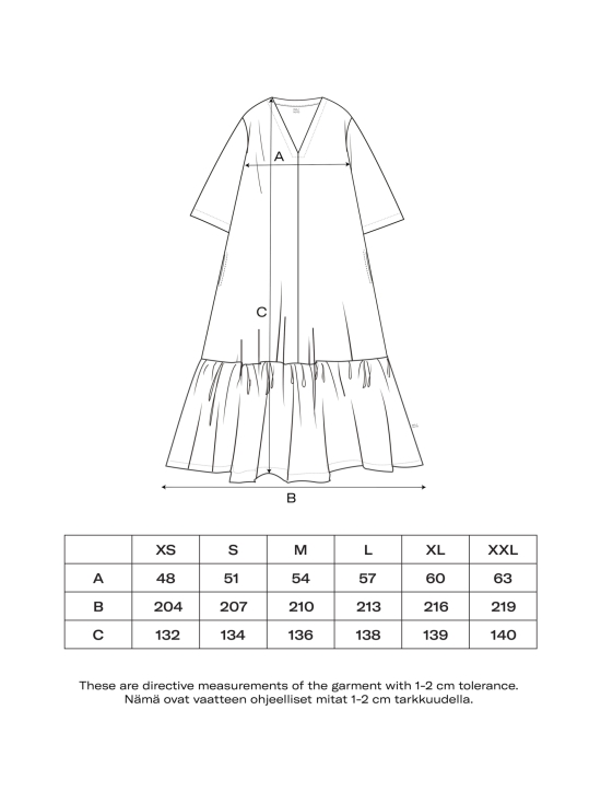 MAINIO - Flowerfield aikuisten maksimekko - MULTI | Stockmann - photo 3