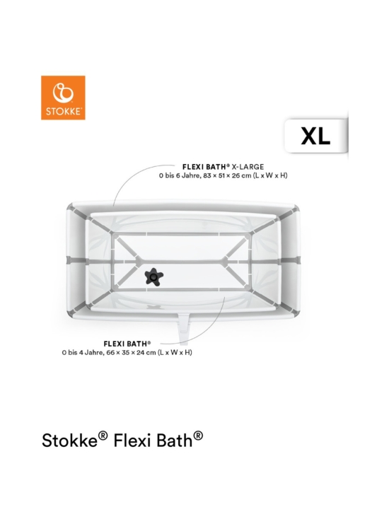 Stokke - Stokke Flexi Bath XL Bundle kylpyamme ja kylvetystuki - 1 | Stockmann - photo 3