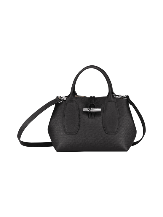 Longchamp - Roseau - Top handle bag S - Nahkalaukku - BLACK - photo 1 Longchamp - Roseau - Top handle bag S - Nahkalaukku - BLACK | Stockmann - photo 1