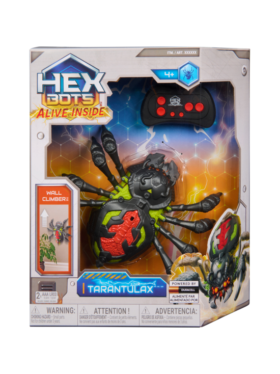 HEX BOTS - HEX BOTS Interaktiivinen seinille kiipeilevä hämähäkki | Stockmann - photo 1