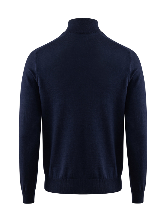 Berkeley - Wilton Merino Halfzip -villaneule - NAVY | Stockmann - photo 4