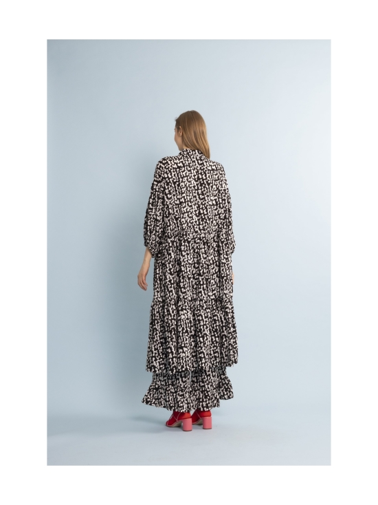 Miia Halmesmaa - FLIRTY- MEKKO pitkä, MUSTAVALKOINEN - MUSTA/VALKOINEN | Stockmann - photo 10