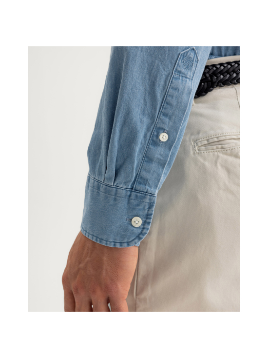 Berkeley - Cory Denim Shirt Tailored Fit -paita - LIGHT DENIM | Stockmann - photo 7