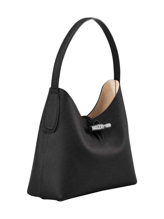Longchamp - ROSEAU - SHOULDER BAG M - KÄSILAUKKU - BLACK - photo 3 Longchamp - ROSEAU - SHOULDER BAG M - KÄSILAUKKU - BLACK | Stockmann - photo 3
