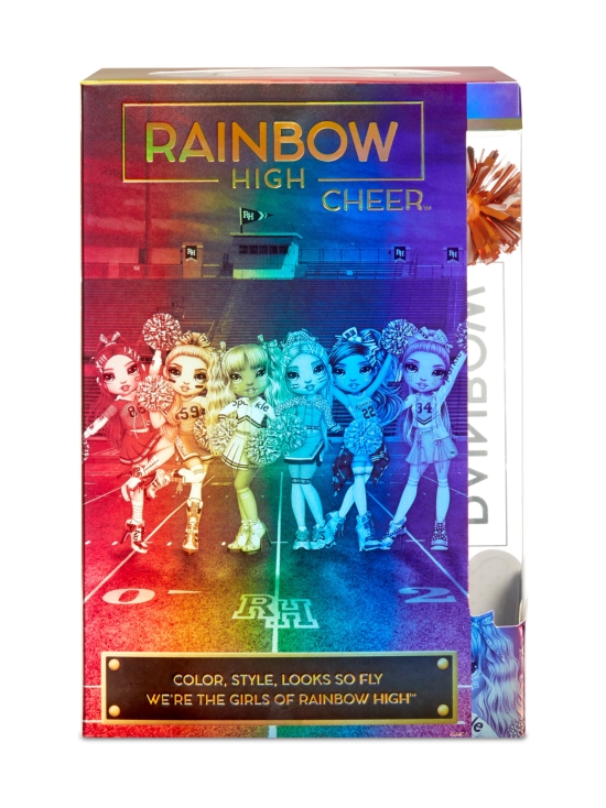 Rainbow High - RAINBOW HIGH Cheerleader-nukke, ORANGE - photo 5 Rainbow High - RAINBOW HIGH Cheerleader-nukke, ORANGE | Stockmann - photo 5