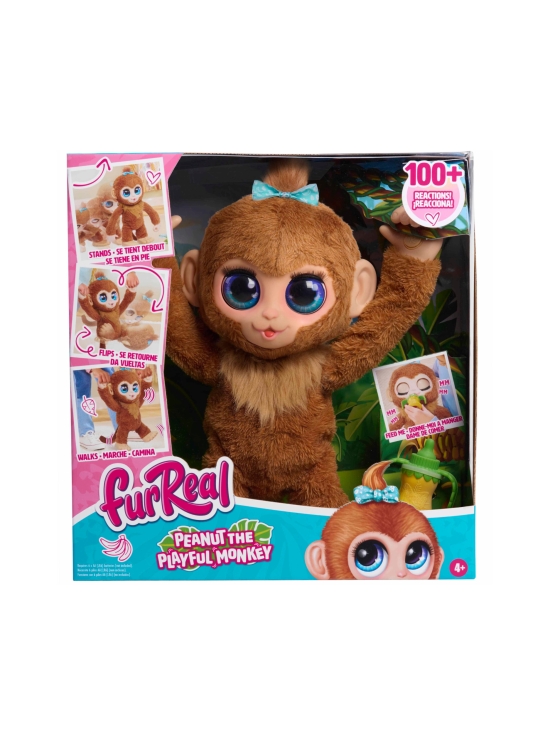 FURREAL - FURREAL Interaktiivinen pehmolelu Peanut the Playful Monkey - photo 1 FURREAL - FURREAL Interaktiivinen pehmolelu Peanut the Playful Monkey | Stockmann - photo 1