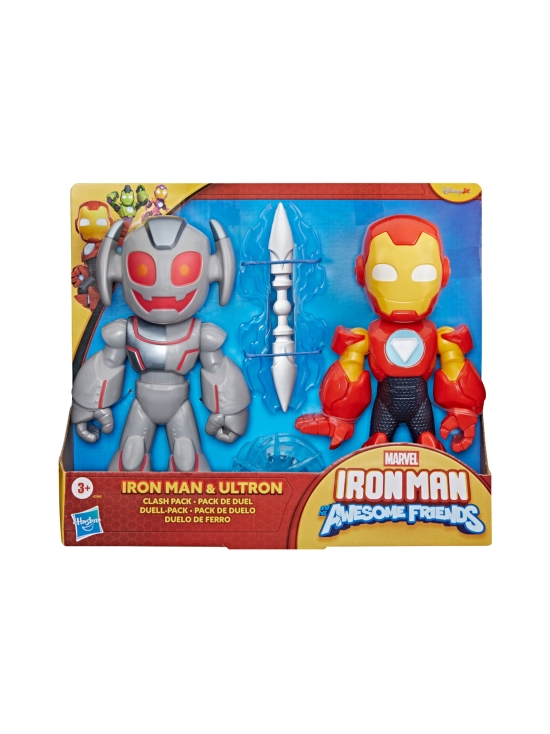 AVENGERS - AVENGERS Iron Man and His Awesome Friends Leikkisetti Iron Man Ultron Clash, 22,8 cm | Stockmann - photo 1