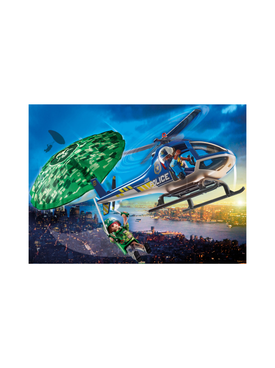 PLAYMOBIL - PLAYMOBIL CITY ACTION Poliisihelikopteri ja rosvo laskuvarjolla 70569 | Stockmann - photo 5