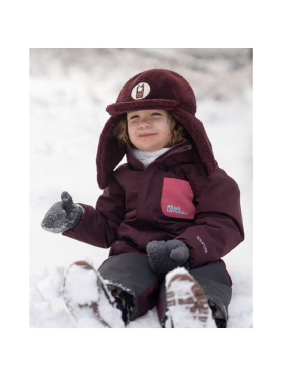 BOYSENBERRY Jack Wolfskin FLUFFY EAR CAP K | Ulkoiluasusteet |M