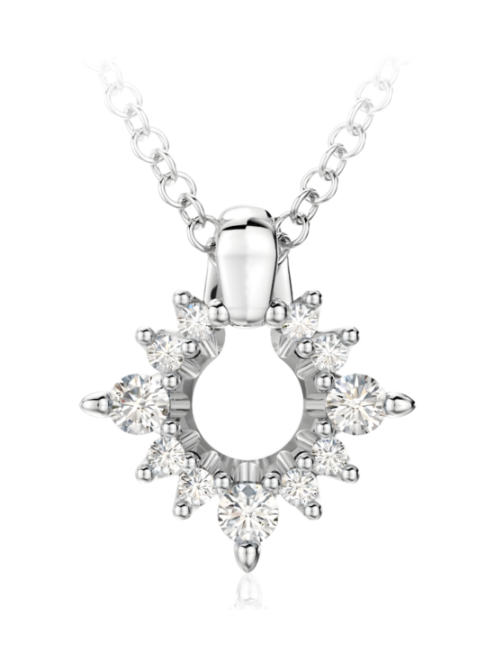 Olli Johan Lindroos - Kide Riipus Hiutale 0.07-0.40ct Platina | Stockmann - photo 1