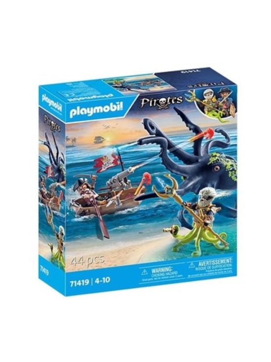 PLAYMOBIL - PLAYMOBIL PIRATES Taistelu jättiläismustekalaa vastaan 71419 | Stockmann - photo 1
