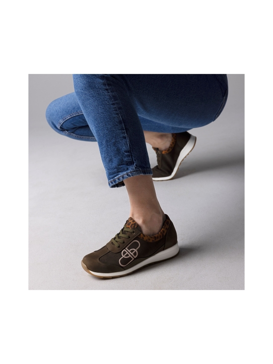 Pomar - LYYDIA tennarit - OLIVE NBCK/SUEDE/LEOPARD | Stockmann - photo 8