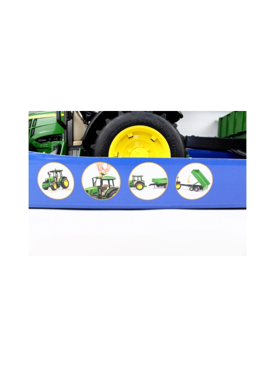 Bruder - BRUDER John Deere 5115M -traktori kippiperävaunulla, 1:16 - photo 6 Bruder - BRUDER John Deere 5115M -traktori kippiperävaunulla, 1:16 | Stockmann - photo 6