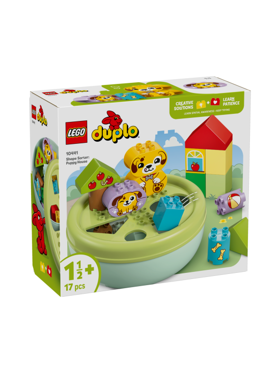 LEGO DUPLO - LEGO DUPLO My First Opetellaan muotoja: Koiranpentujen talo 10441 - photo 1 LEGO DUPLO - LEGO DUPLO My First Opetellaan muotoja: Koiranpentujen talo 10441 | Stockmann - photo 1