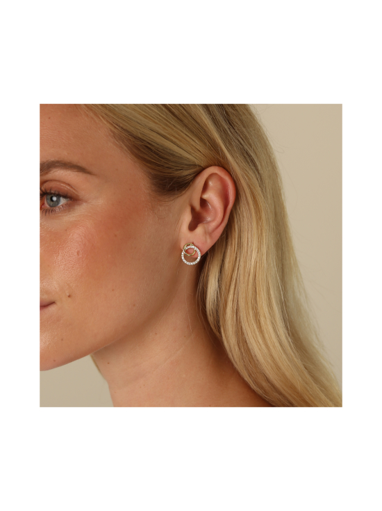 Snö Of Sweden - Mona irregular ear g/clear - KULTA | Stockmann - photo 2