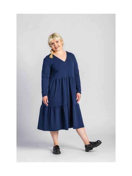 Nakoa - Amélie Dress kerrosmekko, Dark Cobalt - DARK COBALT (TUMMANSININEN) | Stockmann - photo 3