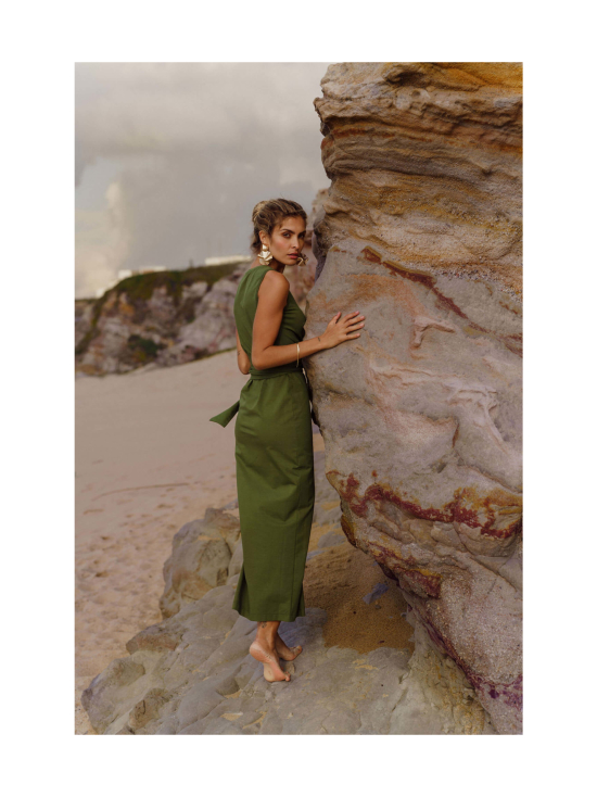 Nakoa - Maya Dress, Chive - CHIVE (OLIIVINVIHREÄ) | Stockmann - photo 4