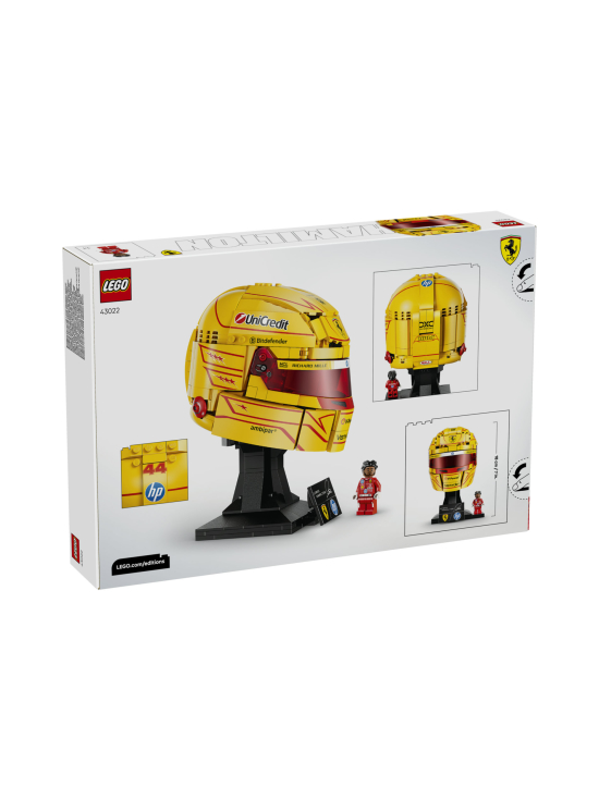 LEGO EDITIONS - LEGO Editions Formula 1 Scuderia Ferrari HP -kypärä – Lewis Hamilton 43022 | Stockmann - photo 2