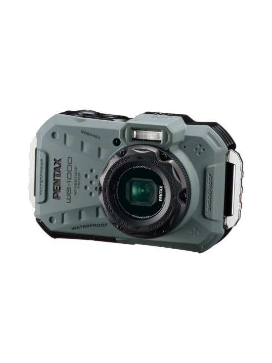 Pentax - Pentax WG-1000 -vedenkestävä digikamera - Olive | Stockmann - photo 1