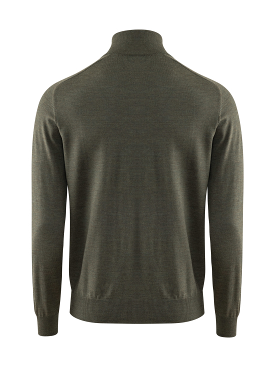 Berkeley - Wilton Merino Halfzip -villaneule - GREEN MELANGE | Stockmann - photo 3