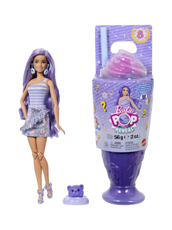 BARBIE - BARBIE️ Pop! Reveal Sweet Treats -sarja - Violetit hiukset - photo 2 BARBIE - BARBIE️ Pop! Reveal Sweet Treats -sarja - Violetit hiukset | Stockmann - photo 2
