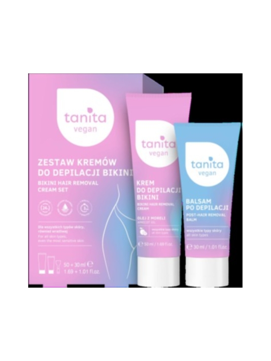 Tanita - Bikini Hair Removal Cream Set -ihokarvanpoistotuotteet bikinialueelle 50+30ml - photo 2 Tanita - Bikini Hair Removal Cream Set -ihokarvanpoistotuotteet bikinialueelle 50+30ml | Stockmann - photo 2