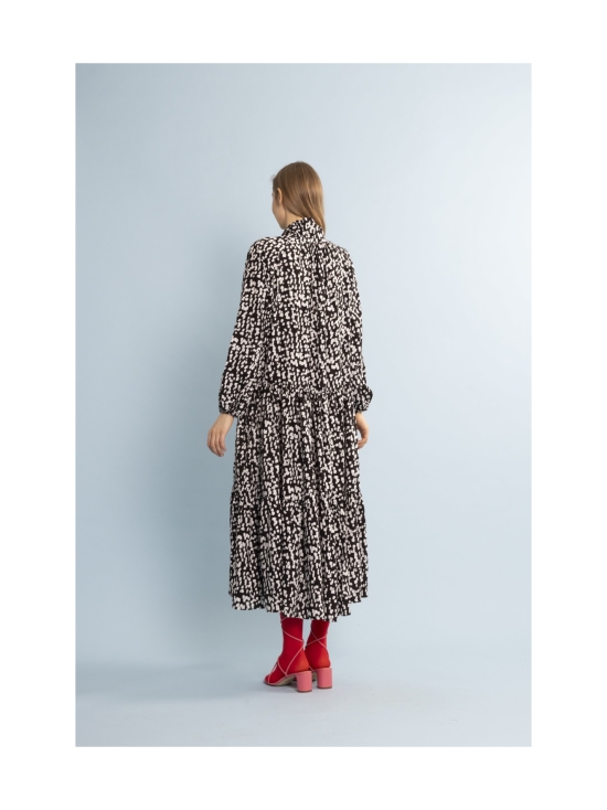 Miia Halmesmaa - FLOWY - MEKKO PITKÄ, MUSTAVALKOINEN - MUSTA/VALKOINEN | Stockmann - photo 3