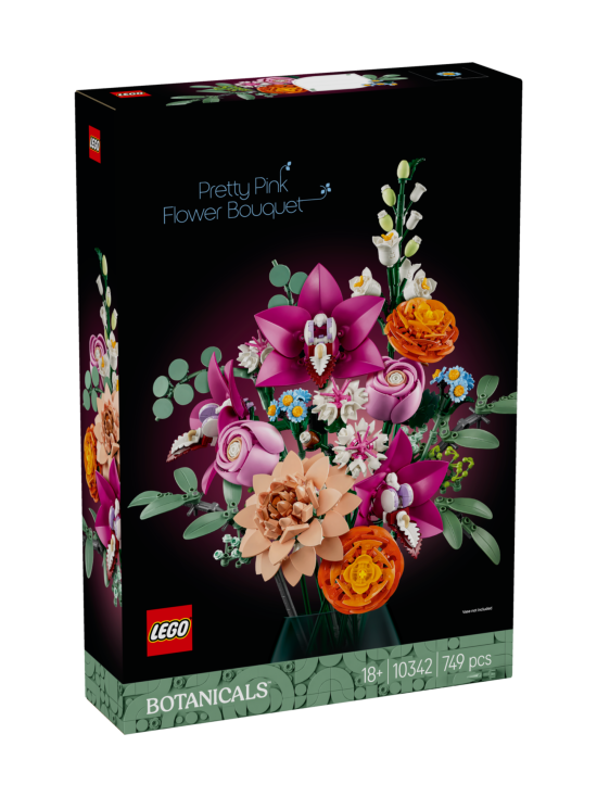 LEGO BOTANICALS - LEGO Botanicals Kaunis vaaleanpunainen kukkakimppu 10342 | Stockmann - photo 1