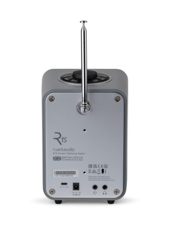 Ruark Audio - Ruark Audio R1S pöytäradio, harmaa | Stockmann - photo 2