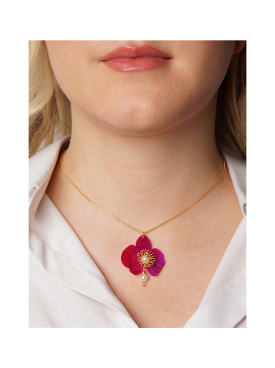 Upcycle with Jing - Butterfly Orchid Helmikaulakoru - Barbie Pink - BARBIE PINK - photo 2 Upcycle with Jing - Butterfly Orchid Helmikaulakoru - Barbie Pink - BARBIE PINK | Stockmann - photo 2