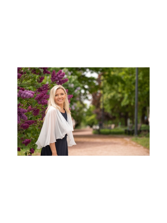 Lasessor - Minja -juhlahuivi - LUONNONVALKOINEN | Stockmann - photo 3