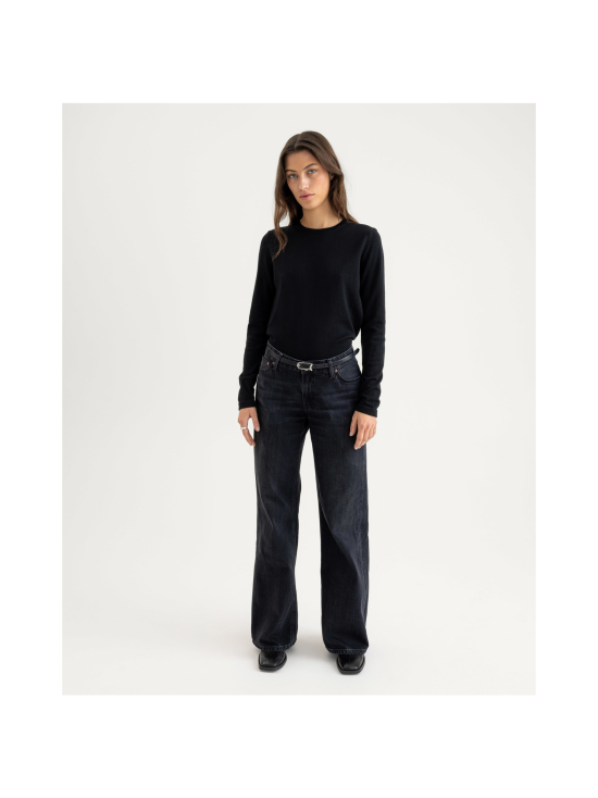 Berkeley - W's Wilton Merino Crew -villaneule - BLACK | Stockmann - photo 2