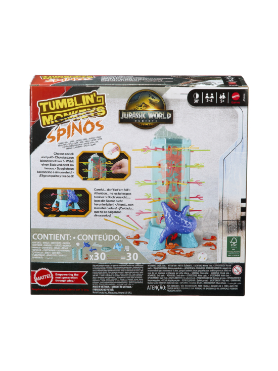 MATTEL GAMES - JURASSIC WORLD Tumblin´ Spinos lautapeli | Stockmann - photo 2